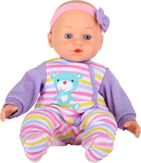 Dream Collection 14" Baby Doll Chatter & Coo Girl