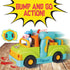 Toddler Tool Set Toy Trucks, Kids Mechanic Workbench with Electric Drill for 2 Year Old Boys