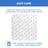 Delta Children 100% Cotton Flannel Baby Receiving Blankets for Girls and Boys – 30x30 Inches (Pack of 4)
