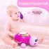 6 12 Tummy 7 8 9 12 3 4 5 Ussybaby Musical Turtle Baby Toys to Month,Infant Light-up Musical Time Toy with Phone,Baby