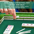 Included(Green,34 34 4 Inch) Frienda Game Table Cover Felt Game Tablecover Folding Tablecloth for Card for Playing