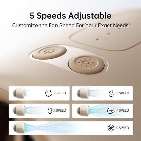Filter(1 Pack) JISULIFE Baby Stroller Fan
