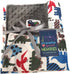 Unisex Baby Reversible Minky Dot Stroller Blanket, Choose Color (Dinosaurs/Grey)