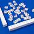 (Blue,31.5 inches), Large Mahjong Mat with Black Carrying Bag Anti Slip and Noise Reduction Table Cover for Mahjong
