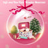 Set Playset 3 4 5 6 7 GAGAKU Wooden Makeup Toy Wood Hair Salon Toddler Wooden Makeup Kit for Girls,Christmas Birthday