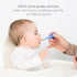 Set Ubbi Food-Grade Non-Toxic Toddler Feeding with Interchangeable Suction Base, Stainless Steel Utensils, BPA-Free