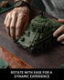 Set WW2 M4 (860 NF10313) Nifeliz Sherman Military Tank Building for Adults, Collectible Military Model Toy to Build