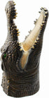 Yolococa Alligator Puppet, Realistic Crocodile Head Hand Puppet for Kids, Soft Latex Rubber