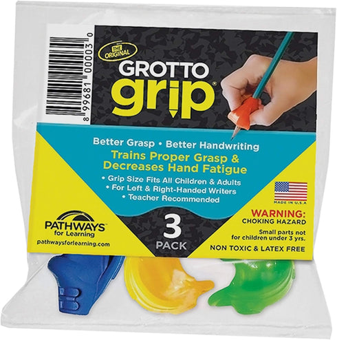 Pathways For Learning Grotto Grips, 3 Pack