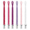 Pokipaw Pacifier Clip for Boys and Girls 6 Pack Baby Pacifier Holder Leash
