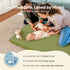 50x50 Mallify Baby Mat for Floor, Thick Soft Non-Toxic Vegan Leather Baby Play Mat, Waterproof Foam Play Mat, Padded