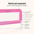 Dream On Me Mesh Security Bed Rail Toddler Safety Guard with breathable mesh, reinforced anchor system, lightweight