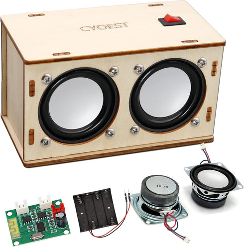 STEM Projects for Kids & Adults, Build Your Own Bluetooth Speaker, Science Experiment Electronics Kit