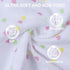 24Pack 9x9 softan Baby Washcloths, Baby Wash Cloths Extra Soft & Ultra Absorbent, Baby Towels and Washcloths Face Towel