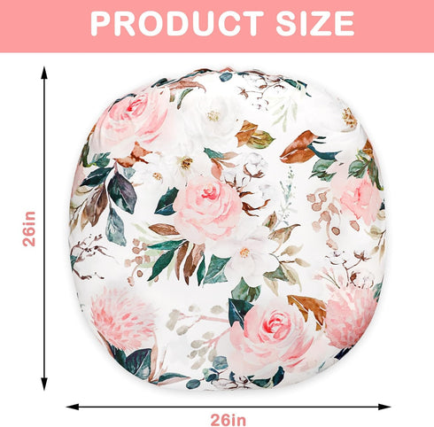 Nursing Pillow Cover and Newborn Lounger Cover for Babies, Nursing Covers for Breastfeeding Pillows, Reversible