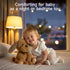 10 OR OR TU Baby Animated Plush Dog, Interactive Singing Talking Puppy Dog Musical Stuffed Animal Toys