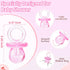 200 0.86 Inch Pieces Baby Pacifier Baby Shower Plastic Pacifier for Baby Shower Pacifier, Baby Shower Gender Show Party
