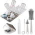 Baby Bottle Brush,6 in 1 Bottle Cleaner Set with Extendable Silicone Bottle