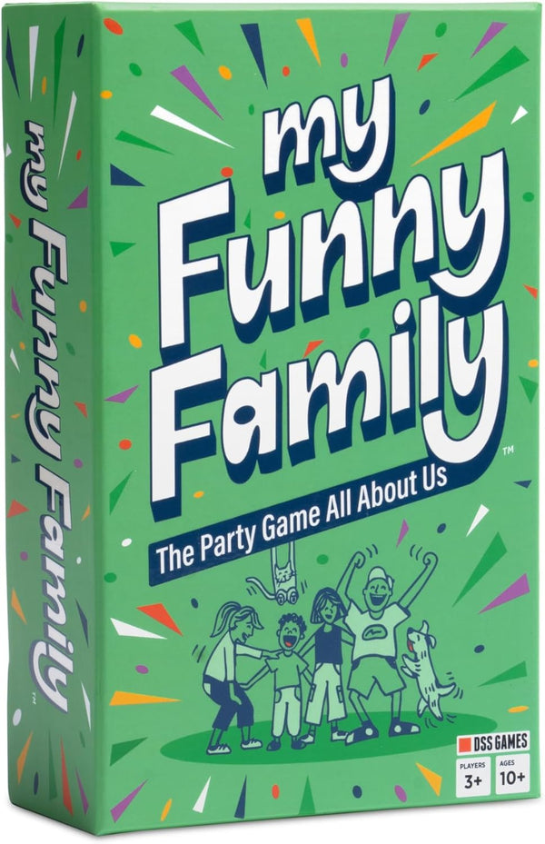DSS Games My Funny Family [Fun Card Game for Kids, Adults, Families