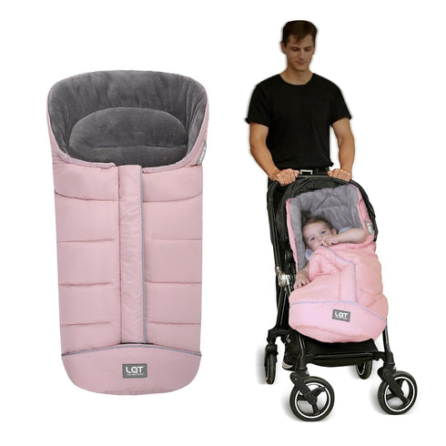 LAT Baby Warm Bunting Bag Universal,Stroller Sleeping Bag Cold Weather,Waterproof Toddler Footmuff