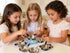 MAGIKON 17-Piece Set Miniature Toy Stainless Steel Pots and Pans , Pretend Play Kitchen Cooking Utensils Toy