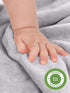 2 6 Pack HIPHOP PANDA Baby Washcloths, Rayon Made from Bamboo - Layer Ultra Soft Absorbent Newborn Bath Face Towel