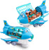 Toysery Airplane Toys for Kids, Bump and Go Action, Toddler Toy Plane