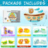 Board Games for Kids & Adults, Noah's Ark Wooden Balance Stacking Toys, Team Building Blocks STEM Toy, Fine Motor