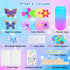 FJBICODA 5-12 8 2 1 5 6 7 8 9 10+ Poke Art Flower Bouquet Craft Kit - Arts and Crafts for Girls Ages - Make Your Own