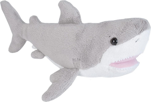 Wild Republic Great White Shark plush, Stuffed Animal, Plush Toy, Gifts for