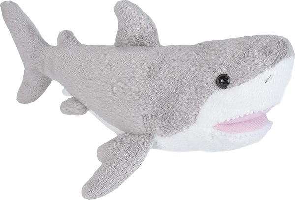 Wild Republic Great White Shark plush, Stuffed Animal, Plush Toy, Gifts for