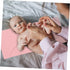 Set Soft Muslin Swaddle Blanket with Headband for Newborns