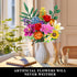 Set, 1043 15 CUBIMANA Flower Bouquet Building PCS Bouquet Botanicals Collection for Mom Wife, Artificial Flowers