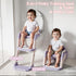 Snugzy 3-in-1 Toddler Potty Training Seat Foldable Potty Training Toilet with Step Stool Adjustable Potty Chair