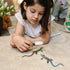NAKIMO (Set Plastic Lizard Toys Lizard Figurine Realistic Fake Lizards Artificial Model Reptile Toy for Cake Decoration