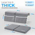 Elbow Set 1.5" Bath Kneeler and Rest Pad - Thick Comfortable and Painless Foam Mat - Baby Bath Kneeling Pad with Toy