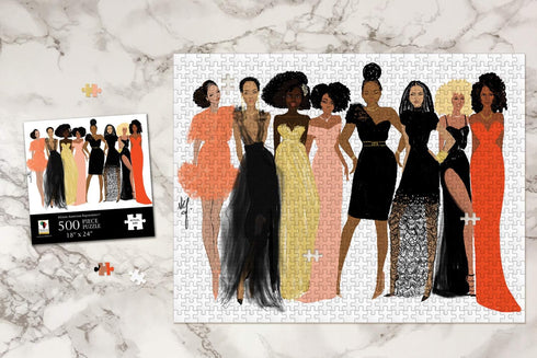 African American Expressions Classic Jigsaw Puzzles