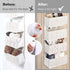 4 ANTIS'S HOME Nursery Over The Door Organizer Boho Decor Nursery Storage with Large Woven Pockets, Macrame Nursery
