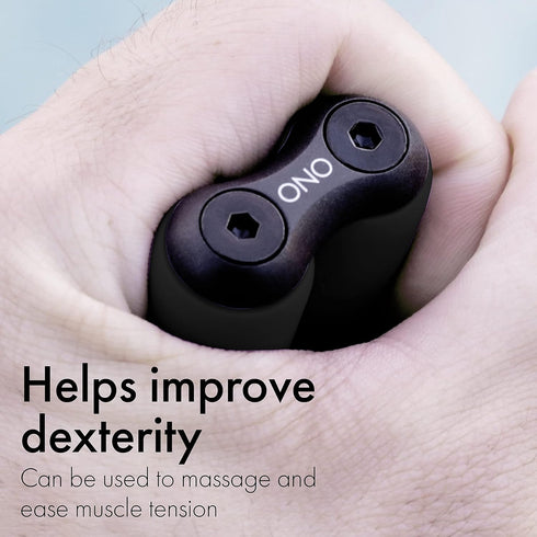 ONO Handheld Roller Fidget Toy for Adults | Relieve Stress, Anxiety, Tension | Compact Portable Design (Junior Size/ABS
