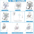 Replacement Baby Swing Power Cord USB, 6.6ft Charger Cable Compatible with Ingenuity Swing for Various Models
