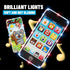 Yphone Pretend Smart Mobile Toy Phone for Toddler Baby & Kids, Musical English Learning Electronic Cell Phone Gift