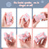 6 Skylety Pieces Cube Toy, Stress and Anxiety Relief Cube, Mini Durable Stress Relieving Toy for Adults Anxiety Relief