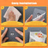 Bath Toy Storage - 4.15 Gallons Bath Toy Holder with Bottom Zipper for Quick Access Baby Bath Accessories