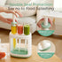 Momcozy Squeeze Station,Baby Food Maker,Pouch Filler for Homemade Baby Puree, BPA-Free, Dishwasher Safe, with Reusable
