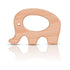 12 Pcs Teething Toys for Babies, Natural Wooden Teething Rings, Handmade Hanging Ring Set, Pain Relief for Infants