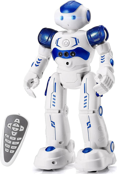 KingsDragon RC Robot Toys for Kids, Gesture & Sensing Programmable Remote Control Smart Robot for Boys Girls Age 3-8