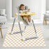 CoolaPeach 51 51 Inch Baby Splat Mat for Under High Chair, x Wipeable Splash MatFloor ProtectorWipe-Clean Tablecloth