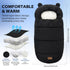 amo nenes 35.4"*20.5"(Pure Universal Footmuff for Stroller, Baby Bunting Bags, Winter Windproof Warm Pram Footmuffs