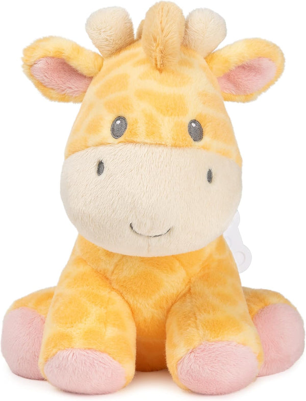 GUND Baby Safari Friends Giraffe - Keywind Musical Plush, Plays Brahms’ Lullaby, 9” Stuffed Animal for Ages 10 Months+