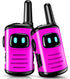 Kids Walkie Talkies Toys for Girls: comedyfun Mini Robots 2 Pack, Birthday Gifts for 3-8 Year Old Girls Outdoor Games